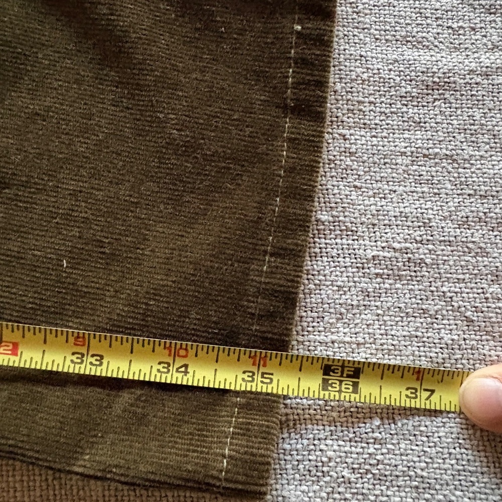 JCrew 2P dark olive corduroy favorite fit pants - Picture 4 of 6